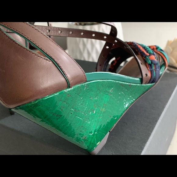 Like New 🔥 Proenza Schouler Braided Accent Leather Sandals - Picture 7 of 10